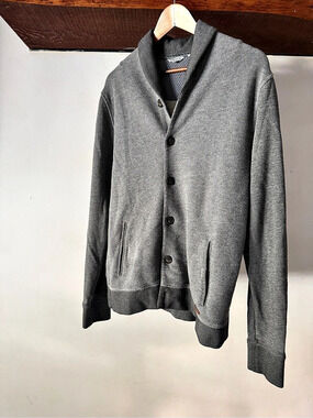 Ted Baker Men's Gray Cardigan Size 4